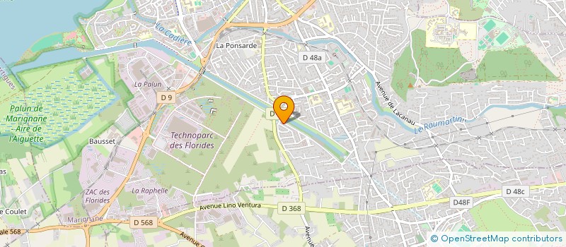 localisation de l'entreprise MADAME JESSICA CLEUET  MARIGNANE