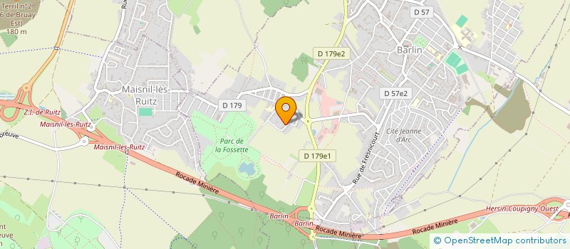 localisation de l'entreprise MADAME JESSICA CLEVERS à BARLIN