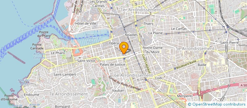 localisation de l'entreprise MADAME JESSICA COHEN  MARSEILLE