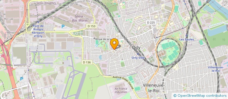 localisation de l'entreprise MADAME JESSICA COHEN  ORLY