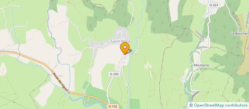 localisation de l'entreprise MADAME JESSICA CONEJERO  SAINT-PONS