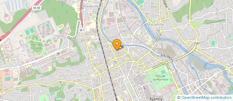 localisation de l'entreprise MADAME JESSICA CONSTANT  NANCY