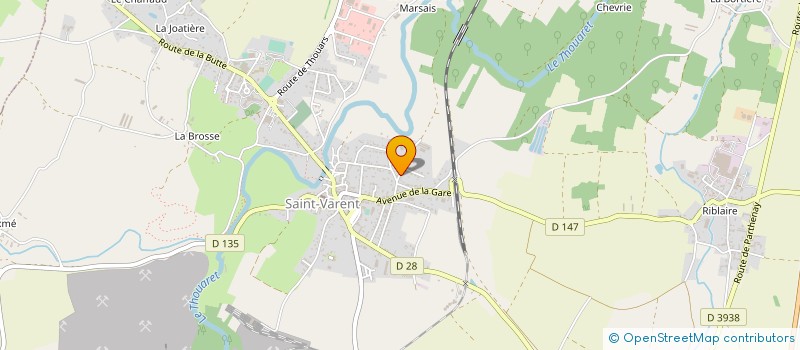 localisation de l'entreprise MADAME JESSICA CORNUAULT  SAINT-VARENT