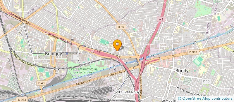 localisation de l'entreprise MADAME JESSICA COTTIER à BOBIGNY