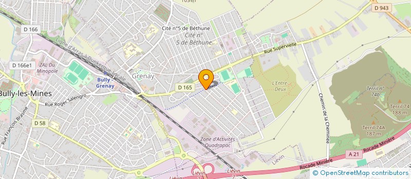 localisation de l'entreprise MADAME JESSICA COULON  GRENAY