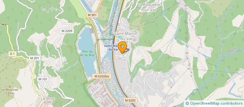 localisation de l'entreprise MADAME JESSICA COVARELLI  SAINT-MARTIN-DU-VAR