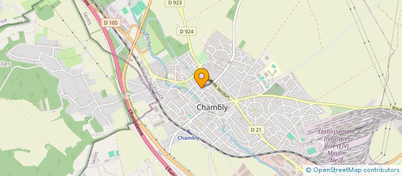 localisation de l'entreprise MADAME JESSICA CUILLETTE à CHAMBLY