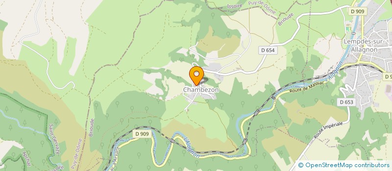 localisation de l'entreprise MADAME JESSICA DA COSTA  SAINTE-FLORINE