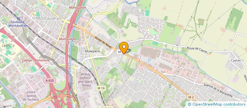 localisation de l'entreprise MADAME JESSICA DA SILVA SANTOS à TOULOUSE