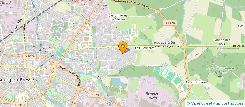 localisation de l'entreprise MADAME JESSICA DA VEIGA à BOURG-EN-BRESSE