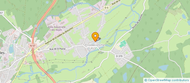 localisation de l'entreprise MADAME JESSICA DAGON  AILLONCOURT