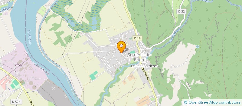 localisation de l'entreprise MADAME JESSICA DANELUTTI à SERRIERES-DE-BRIORD