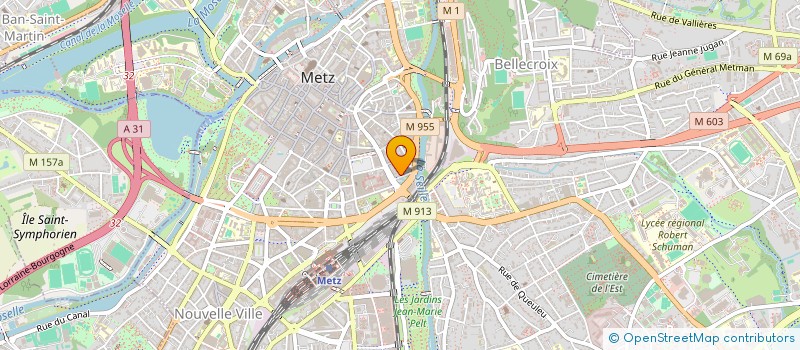 localisation de l'entreprise MADAME JESSICA DAOUD  METZ