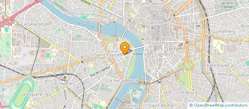 localisation de l'entreprise MADAME JESSICA DE LA GUIA à TOULOUSE