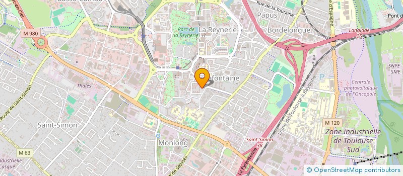 localisation de l'entreprise MADAME JESSICA DELAMONT à TOULOUSE