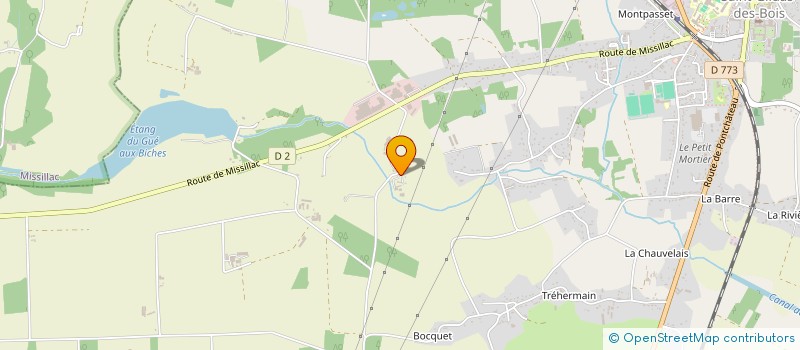 localisation de l'entreprise MADAME JESSICA DELASSUS  SAINT-GILDAS-DES-BOIS