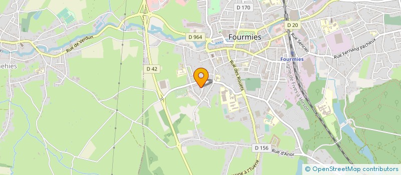 localisation de l'entreprise MADAME JESSICA DELEEUW à FOURMIES