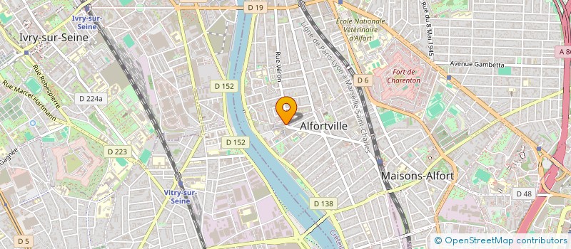 localisation de l'entreprise MADAME JESSICA DERDERIAN à ALFORTVILLE