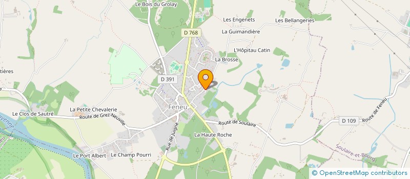 localisation de l'entreprise MADAME JESSICA DESPRES  FENEU