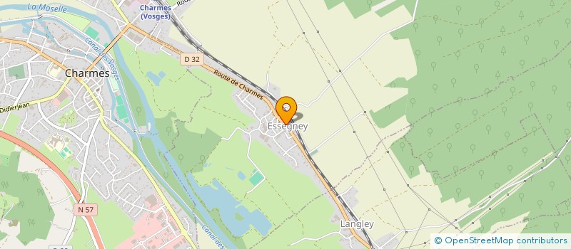 localisation de l'entreprise MADAME JESSICA DESVERNE  ESSEGNEY