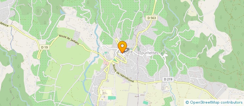 localisation de l'entreprise MADAME JESSICA DEWAR  FAYENCE