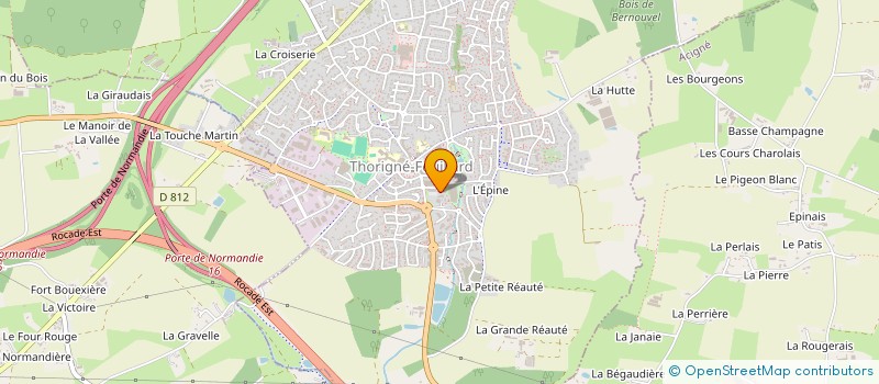 localisation de l'entreprise MADAME JESSICA DEZITTERE  CHATEAULIN