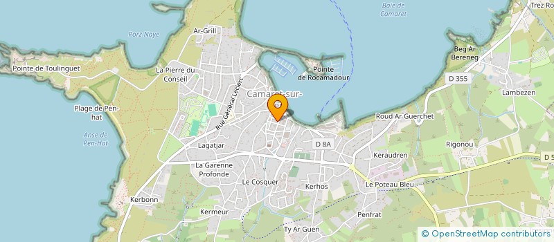 localisation de l'entreprise MADAME JESSICA DI MATTEO  CAMARET-SUR-MER