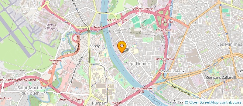 localisation de l'entreprise MADAME JESSICA DIALLO  TOULOUSE