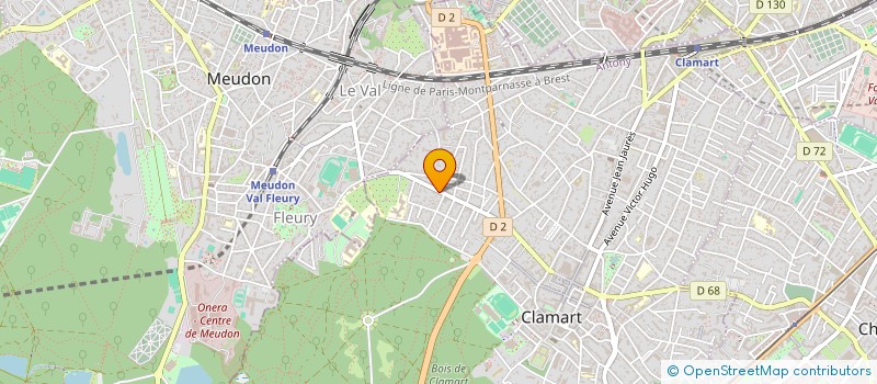 localisation de l'entreprise MADAME JESSICA DIAS RODRIGUES à CLAMART