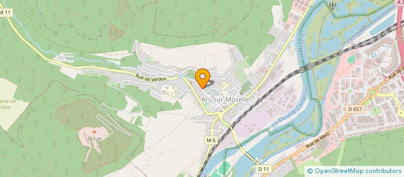 localisation de l'entreprise MADAME JESSICA DREBENSTEDT  ARS-SUR-MOSELLE