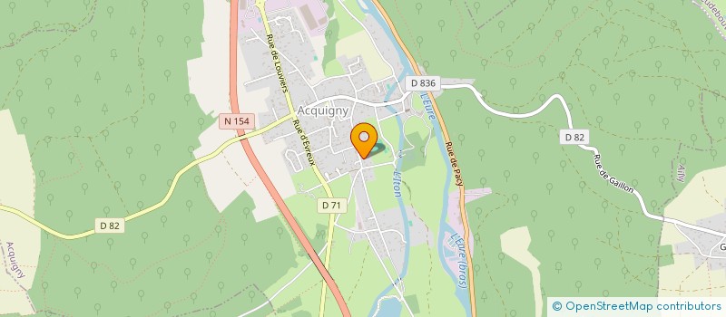 localisation de l'entreprise MADAME JESSICA DREUX  ACQUIGNY