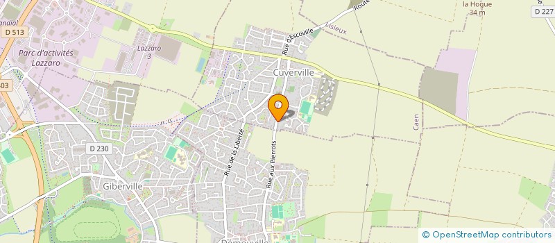 localisation de l'entreprise MADAME JESSICA DROUET  CUVERVILLE