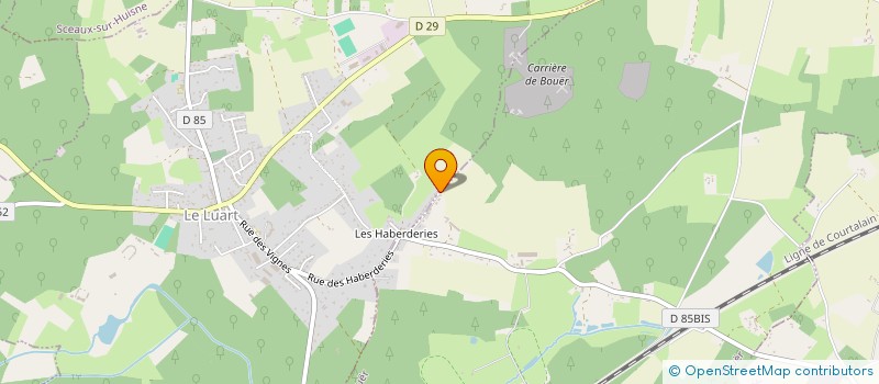 localisation de l'entreprise MADAME JESSICA DROUET  LE LUART