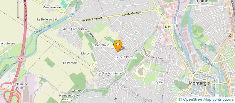 localisation de l'entreprise MADAME JESSICA DUBREUIL à PANNES