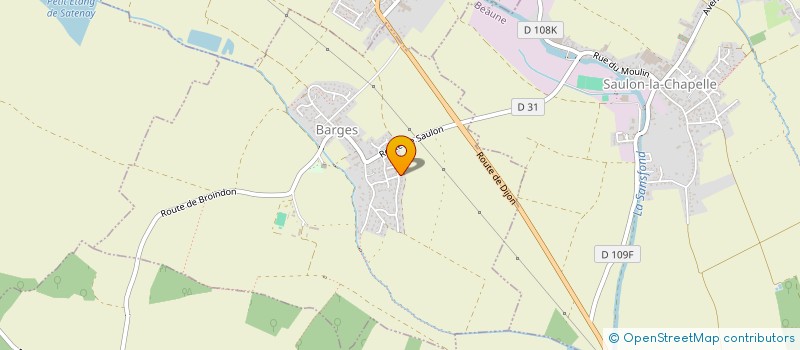 localisation de l'entreprise MADAME JESSICA DUCHAINE  BARGES