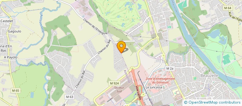 localisation de l'entreprise MADAME JESSICA DUCOM  SAINT-PIERRE-DE-CHIGNAC