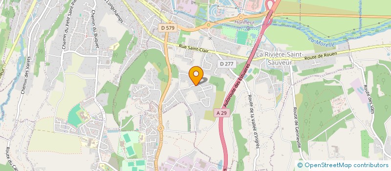 localisation de l'entreprise MADAME JESSICA DULONG  LA RIVIERE-SAINT-SAUVEUR