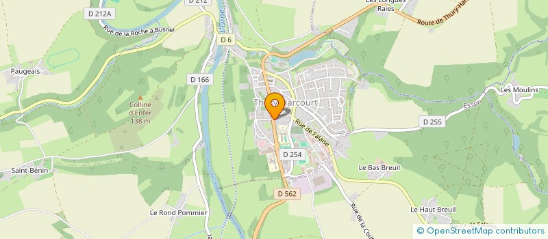 localisation de l'entreprise MADAME JESSICA DUPLANT  THURY-HARCOURT-LE-HOM