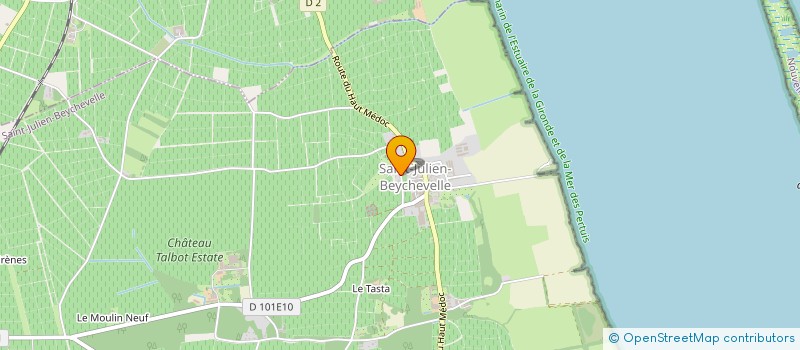 localisation de l'entreprise MADAME JESSICA DUPUIS  SAINT-JULIEN-BEYCHEVELLE