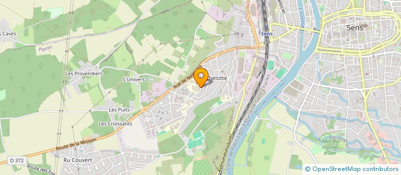 localisation de l'entreprise MADAME JESSICA DUPUIS  PARON