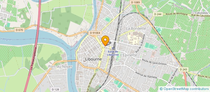 localisation de l'entreprise MADAME JESSICA DUTHEIL à LIBOURNE