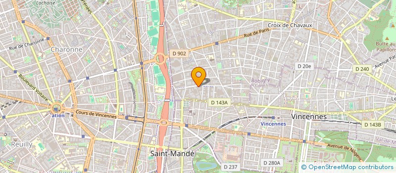 localisation de l'entreprise MADAME JESSICA EGUIENTA à MONTREUIL