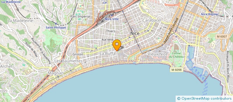 localisation de l'entreprise MADAME JESSICA EISENFELD à NICE
