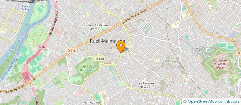 localisation de l'entreprise MADAME JESSICA ERICHOT à RUEIL-MALMAISON
