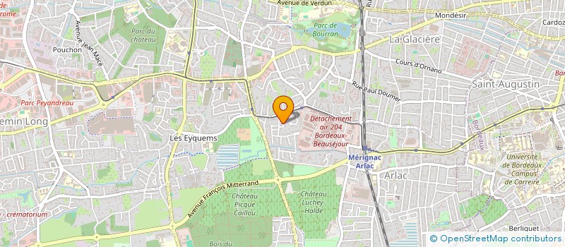 localisation de l'entreprise MADAME JESSICA ETCHEVERRY  BORDEAUX