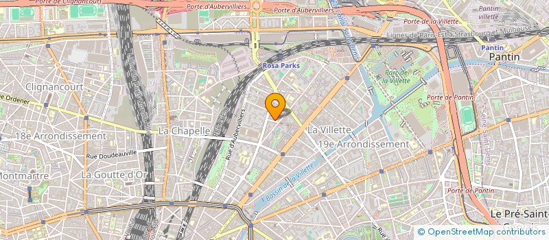 localisation de l'entreprise MADAME JESSICA EUMARRAH  PARIS