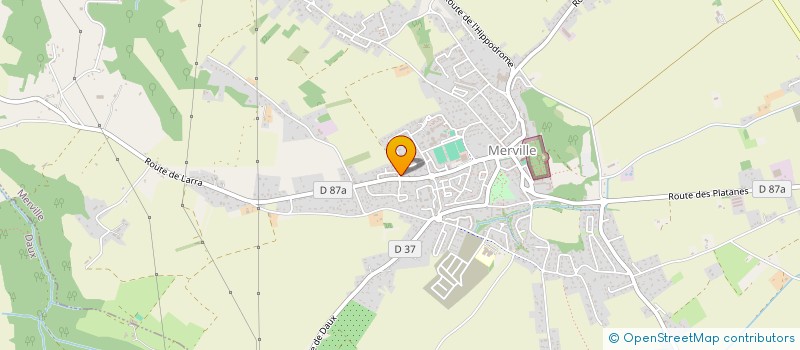 localisation de l'entreprise MADAME JESSICA FAGEGALTIER  MERVILLE