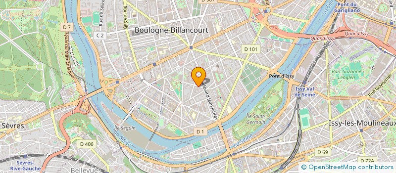 localisation de l'entreprise MADAME JESSICA FARRAT à BOULOGNE-BILLANCOURT