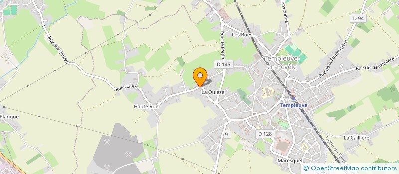 localisation de l'entreprise MADAME JESSICA FAUQUENOIT  TEMPLEUVE-EN-PEVELE