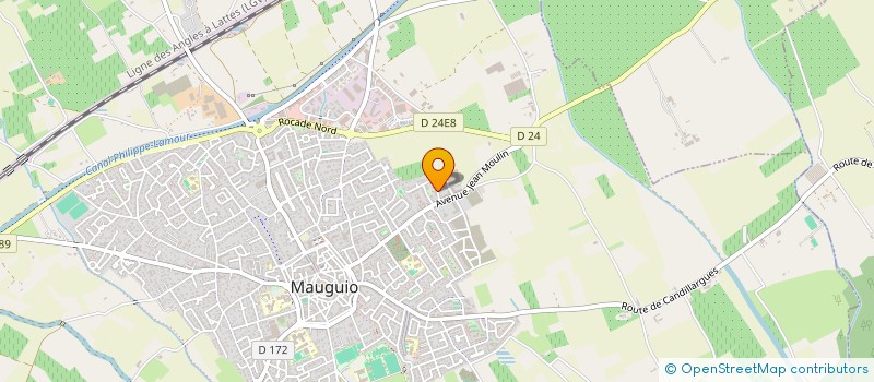 localisation de l'entreprise MADAME JESSICA FEDRIGO  MAUGUIO